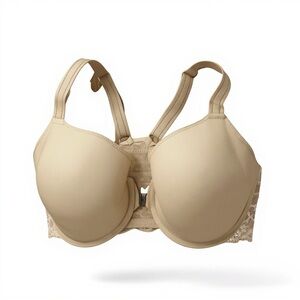 CHANTELLE Racerback Bra 36DD Nude